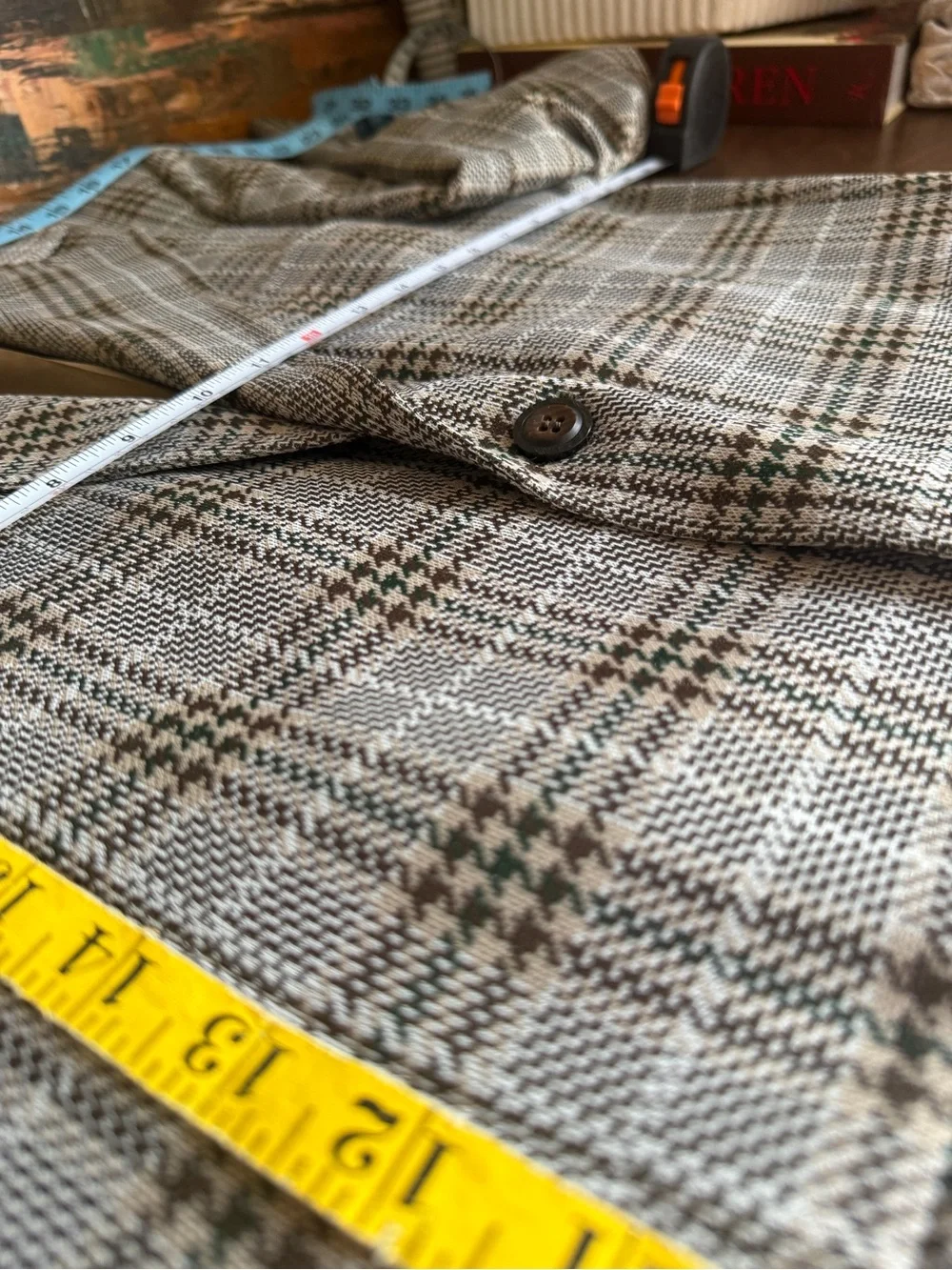 VTG Men's Sport Coat | Late 70s | Glen Plaid | Anders Clothing for Men | 38R